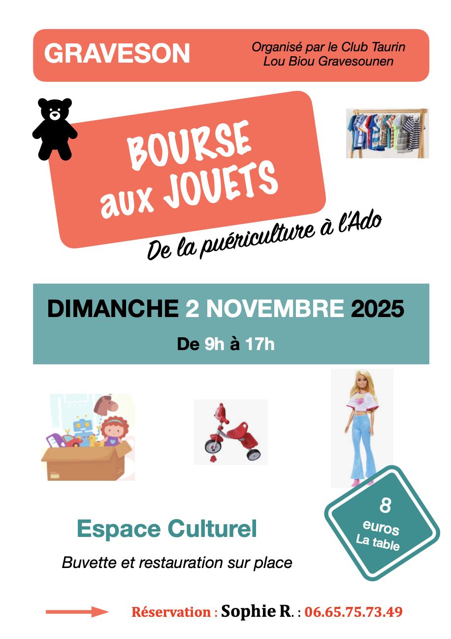 Bourse aux jouets 2025